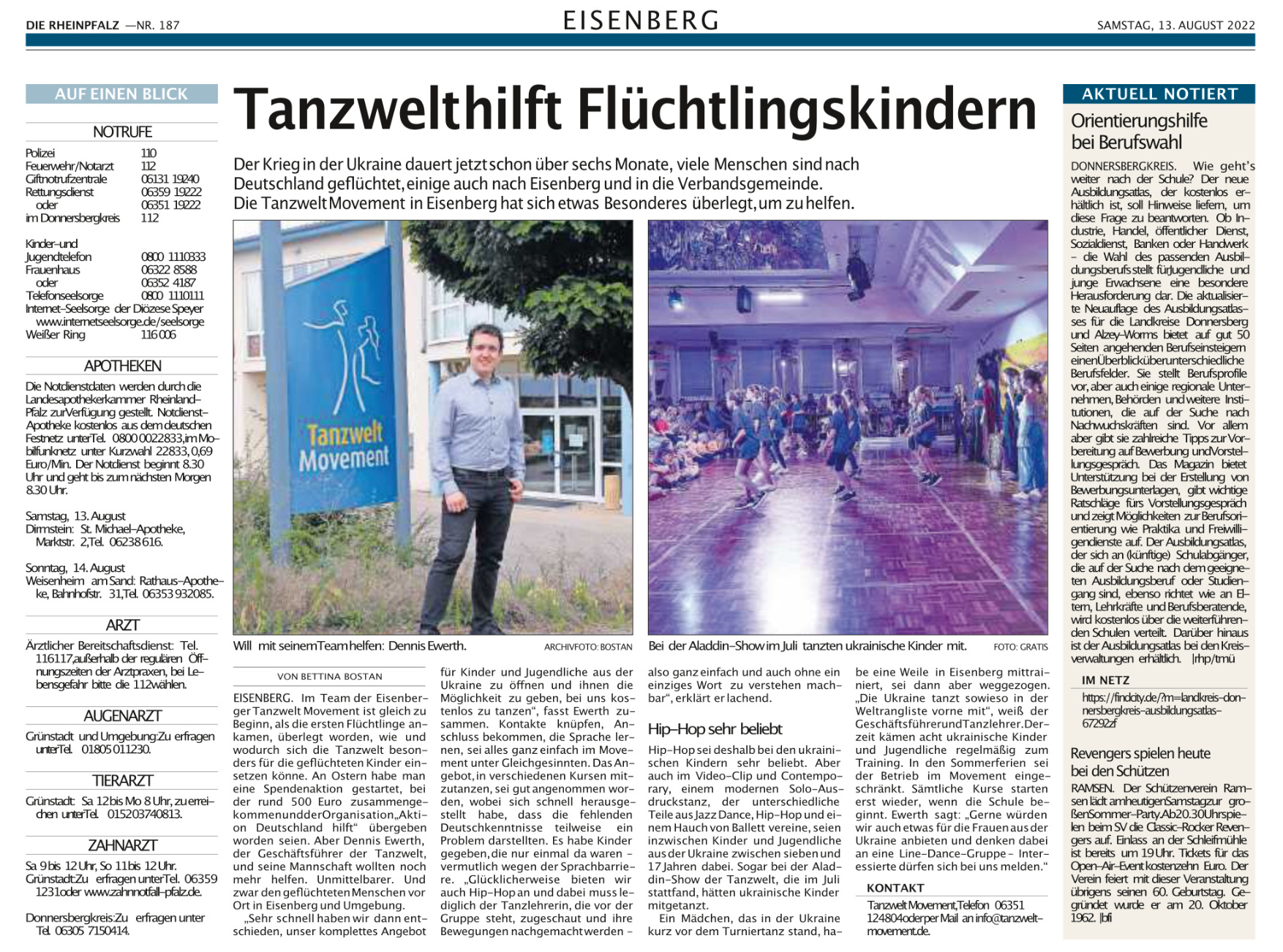 220813 TM Ukrainehilfe Rheinpfalz